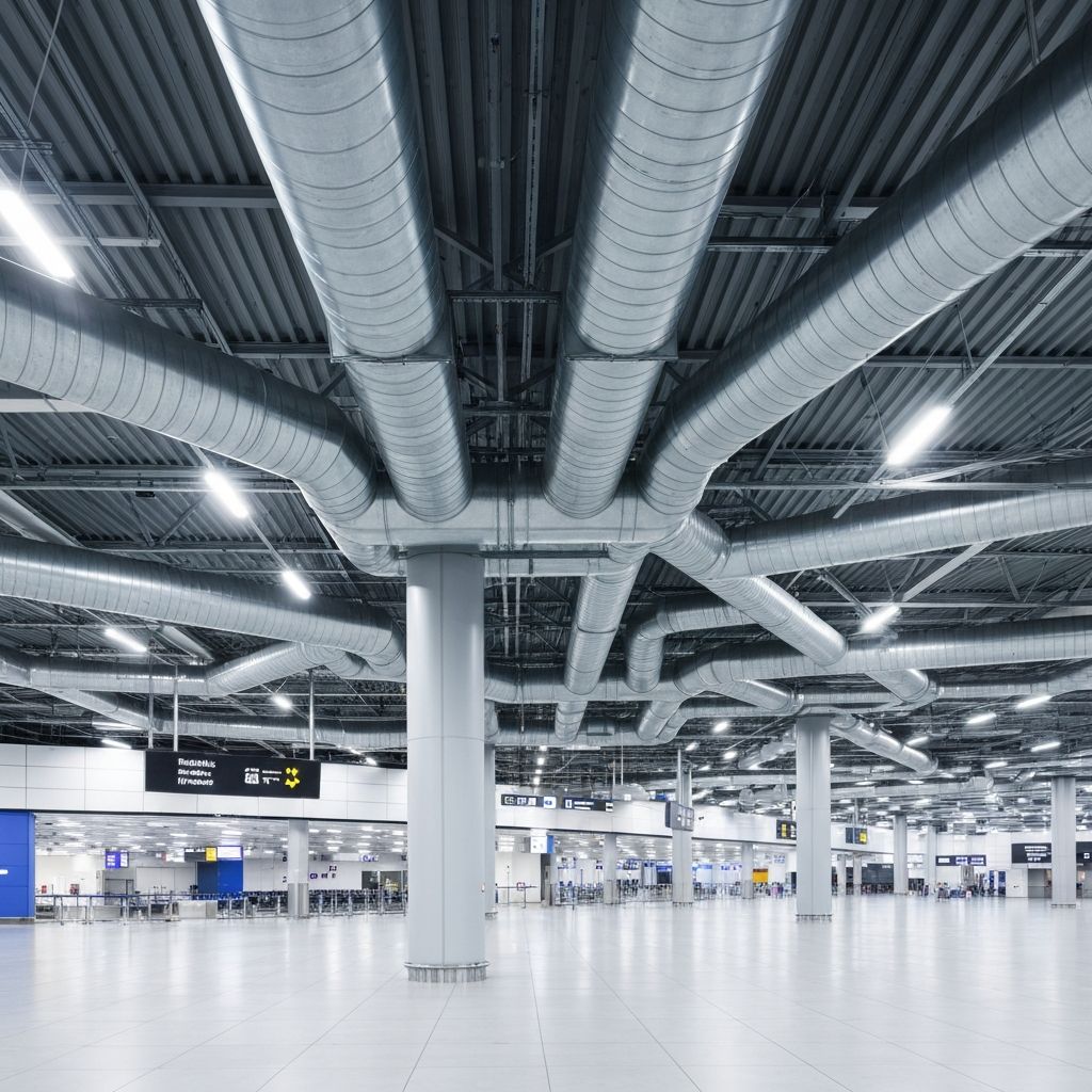 Installation ventilation commerciale